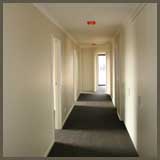 Use light neutral colors when painting dark areas.